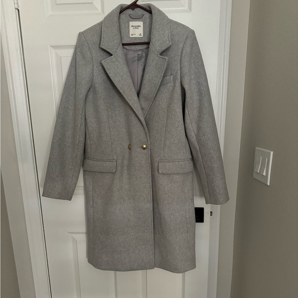 Abercrombie & Fitch Gray Coat